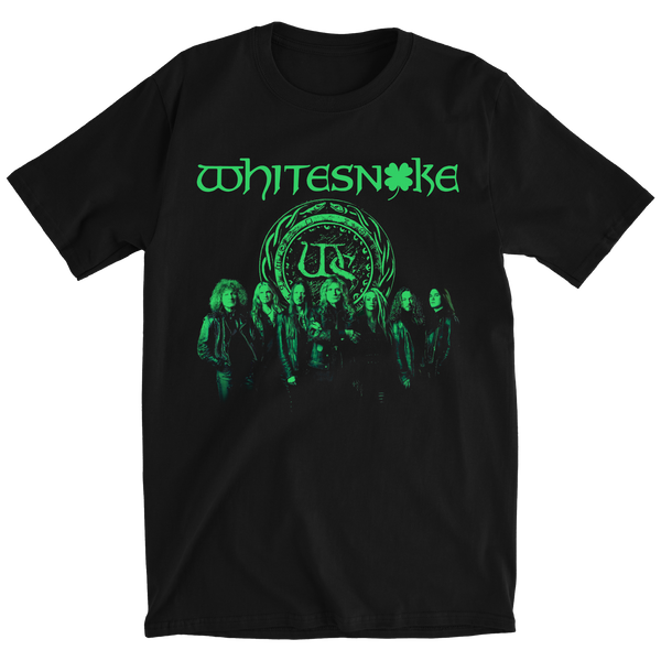 St. Paddy's Band Photo Black Tee Front