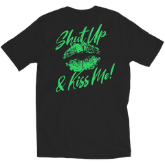 Kiss Me Snake Black Tee