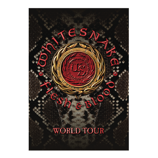 Flesh & Blood Tour Book Front Cover