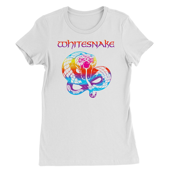 Rainbow Snake Ladies Tee